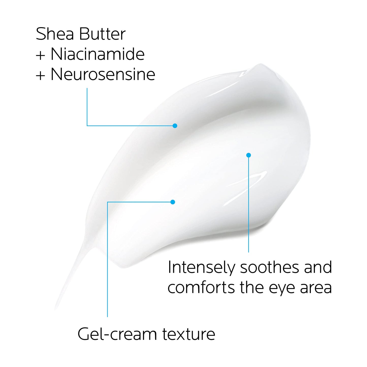 La Roche-Posay Toleriane Dermallergo Eye Cream Soothing Repair Moisturizer, Soothes and Comforts Sensitive Skin La Roche-PosayUS supplements