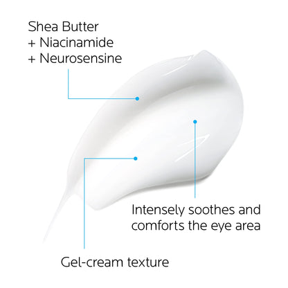 La Roche-Posay Toleriane Dermallergo Eye Cream Soothing Repair Moisturizer, Soothes and Comforts Sensitive Skin La Roche-PosayUS supplements
