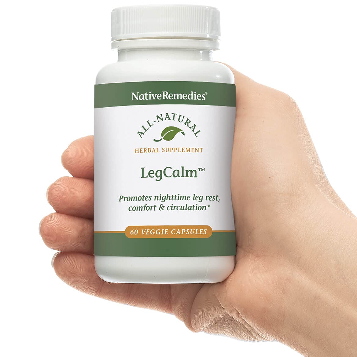 Native Remedies Leg Calm for Rested Legs and Limb Comfort at Night, 60 Veggie Caps Native RemediesAu supplements