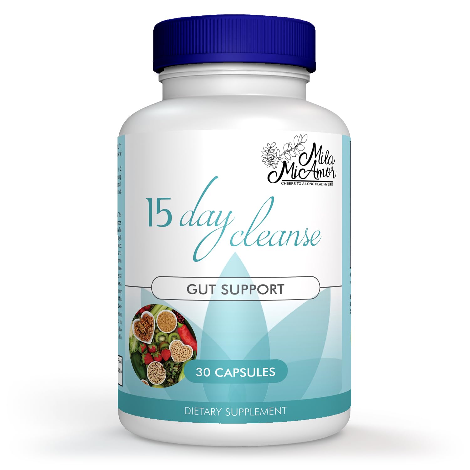 Milamiamor 15 Day Cleanse - Gut and Colon Support | Advanced Gut Cleanse Detox MilamiamorUS supplements