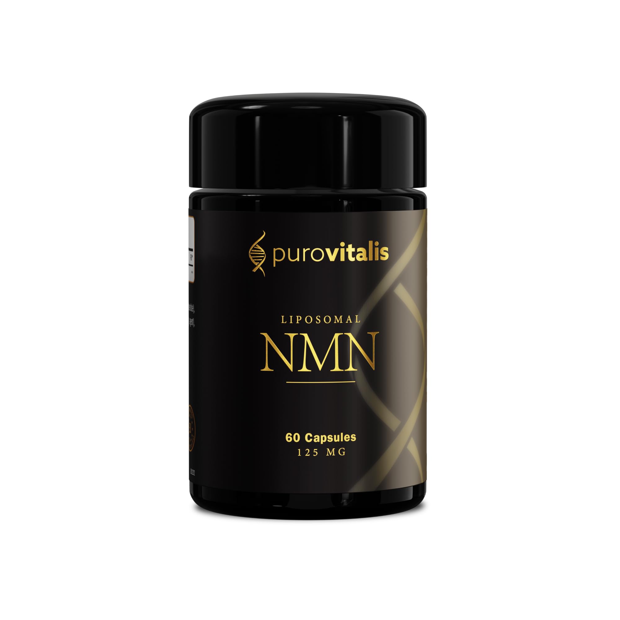 PUROVITALIS Liposomal NMN, 250mg Longevir Nicotinamide Mononucleotide Supplement, NAD+ Boost for Cellular Health, Energy & Healthy Aging, 1-Month Supply (60 Vegan Capsules) PUROVITALISAu supplements