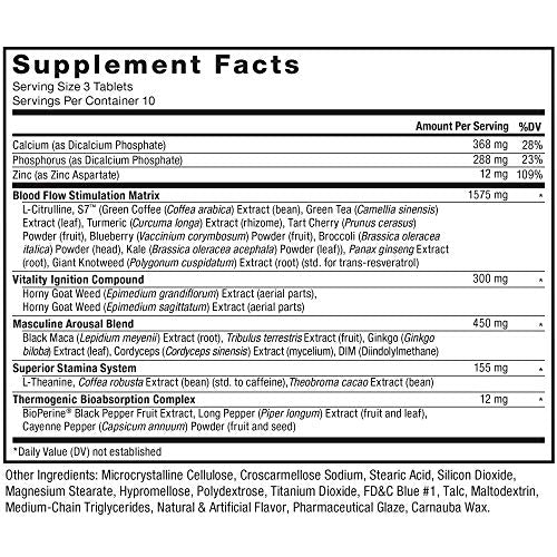 FORCE FACTOR Score! XXL, 3-Pack, Nitric Oxide Booster Supplement for Men with L Force FactorAu supplements