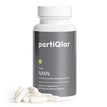 partiQlar NMN Supplement 500mg – Nicotinamide Mononucleotide NMN & Booster for Cellular Energy, Longevity & Healthy Aging – 2-Month Supply (60 Capsules) partiQlarAu supplements