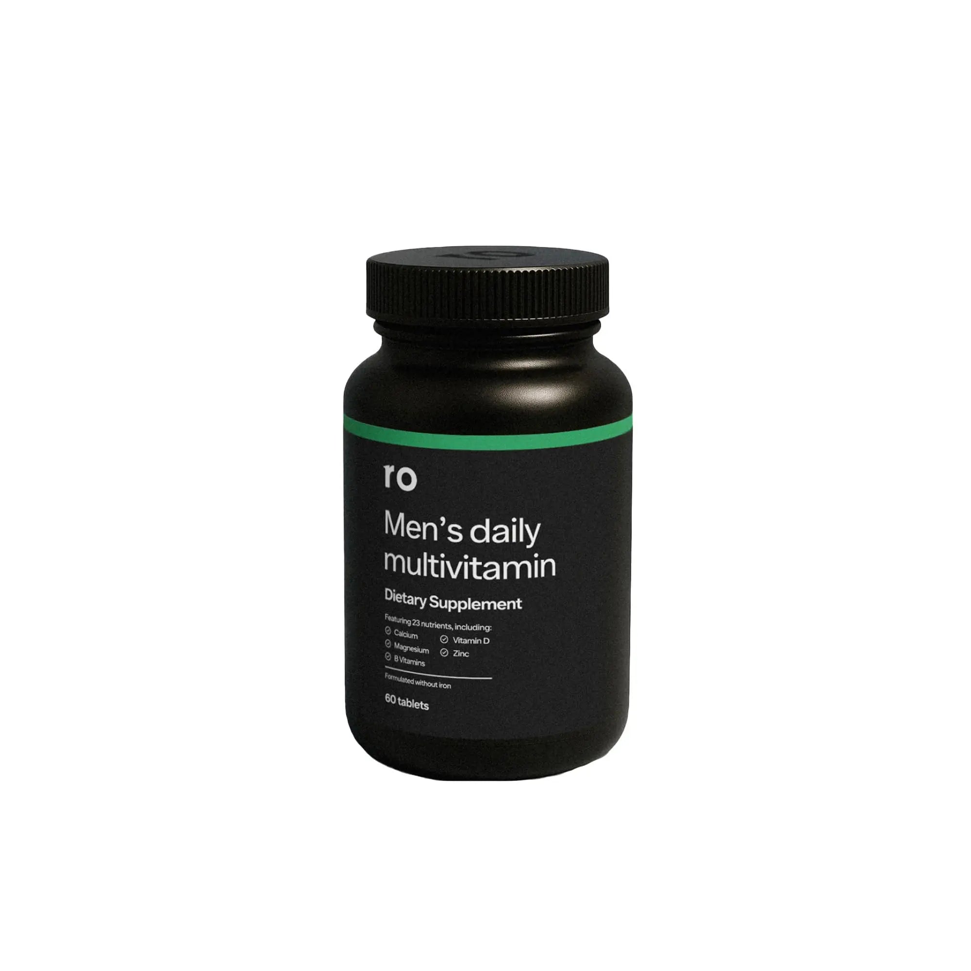 Ro Daily Multivitamin for Men | Supports Physical Activity, Brain + Heart Health, and Immune System with 23 Key Nutrients Including Calcium RoAu supplements