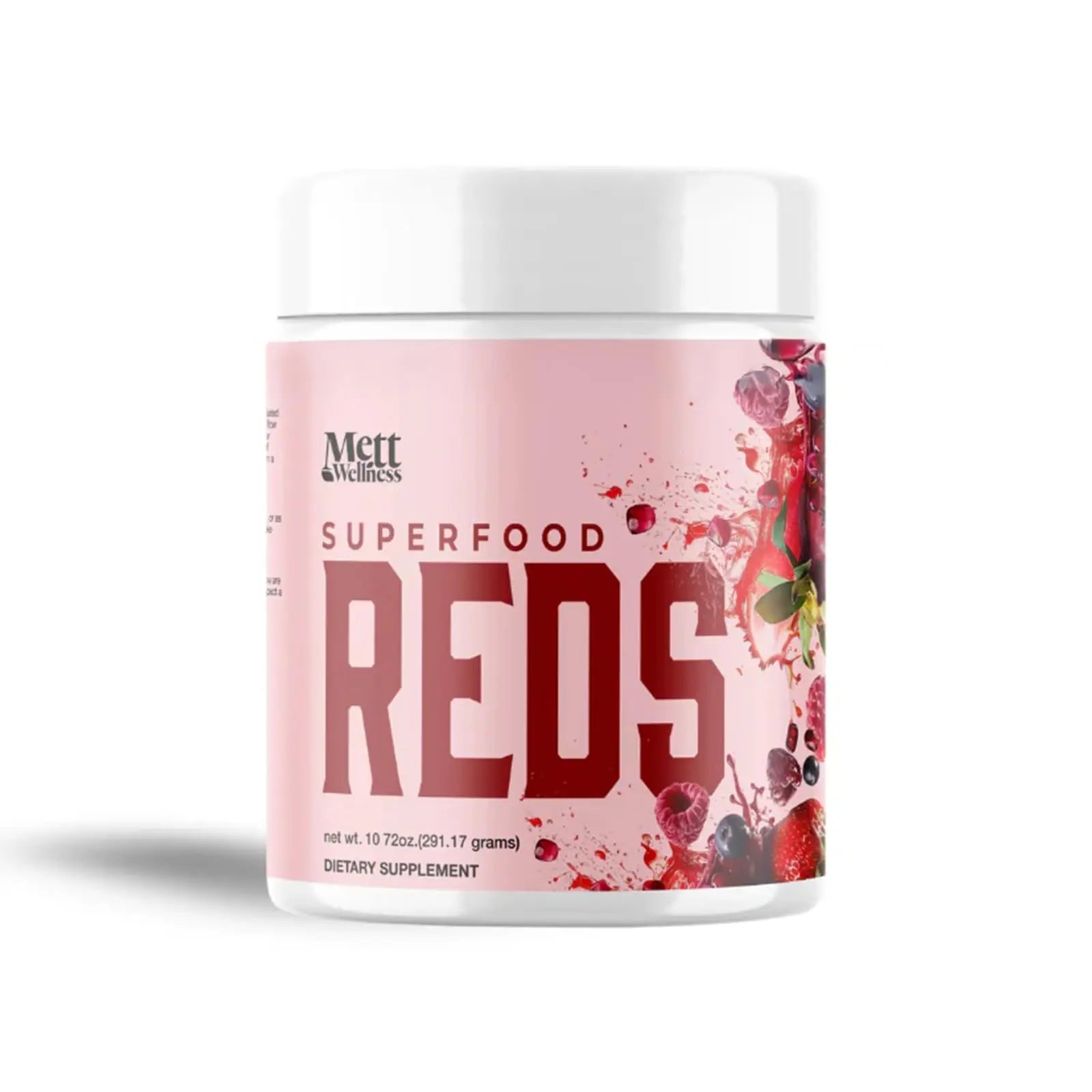 Mett Wellness Superfood REDS | 10.72 oz | With Vitamins A, C & E | Helps Maintain Nitric Oxide Levels | Supports Daily Wellness Mett WellnessAu supplements