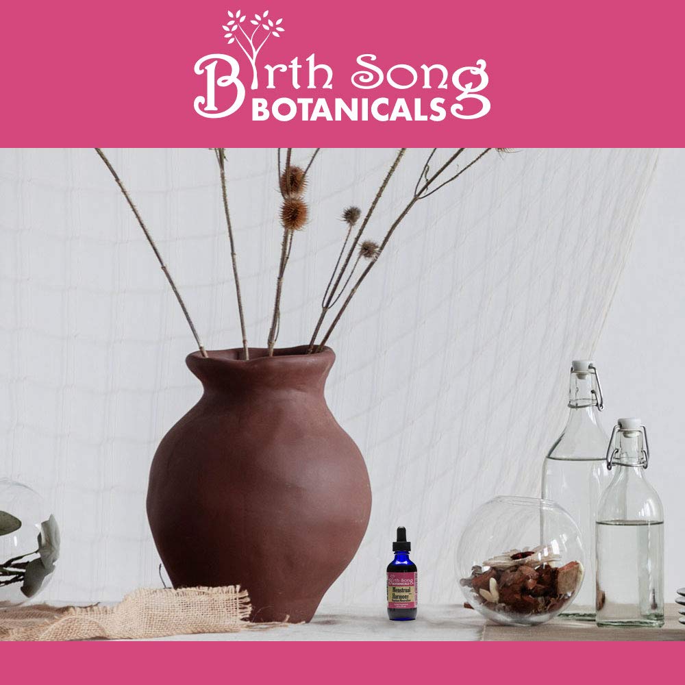 Birth Song Botanicals Menstrual Harmony Tincture, Herbal Period Symptom Support Birth Song BotanicalsAu supplements