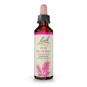 Bach Original Flower Remedies, Pine for Self Respect, Natural Homeopathic Flower Essence BachAu supplements