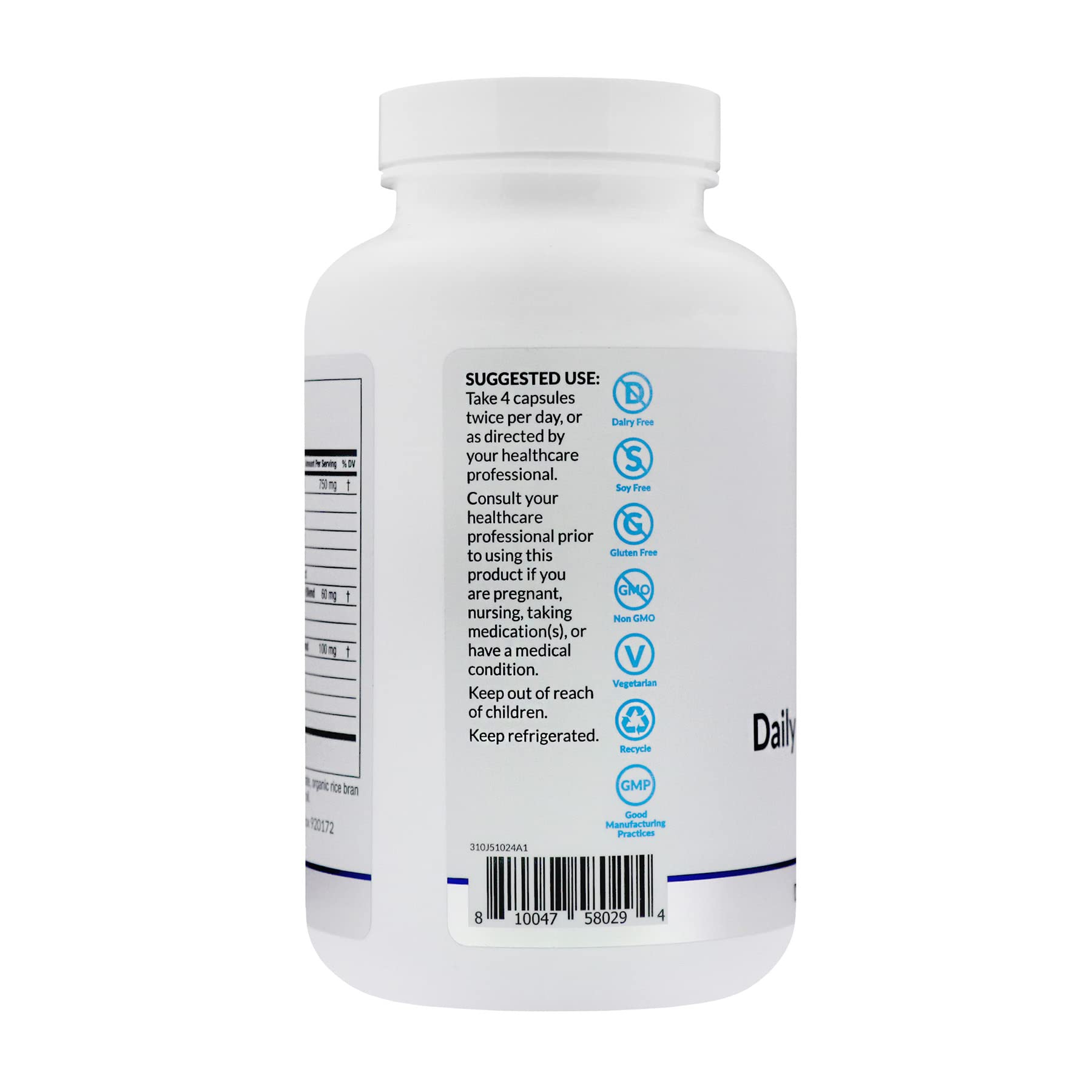 Equilife Daily Fruit & Vegetable Blend, Superfood Antioxidant Supplement Capsules, Nutrient Dense with Vitamin C, Fiber, and 9 Essential Amino Acids, Supports Energy, Vegan 240 Capsules EquilifeAu supplements