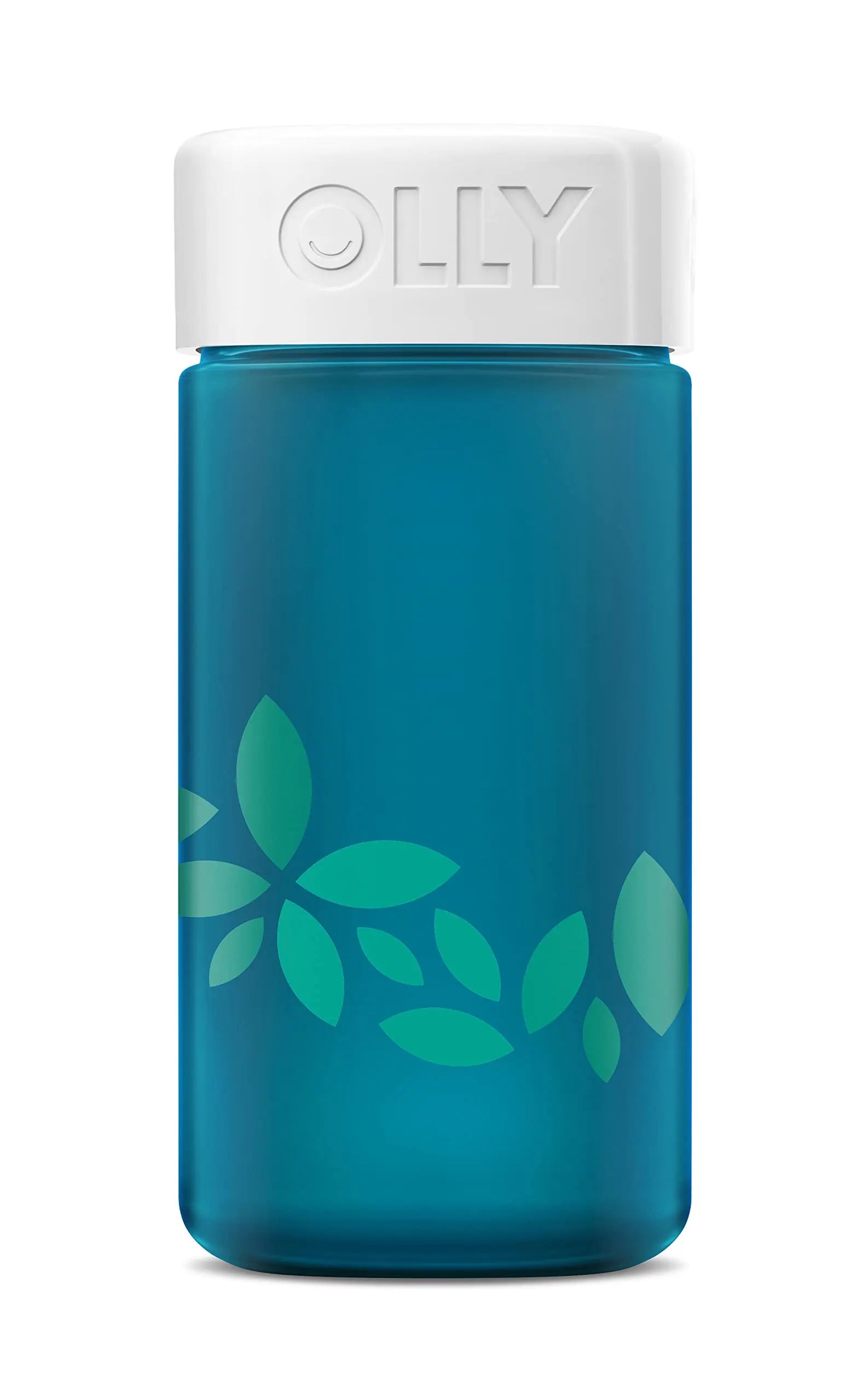OLLY Joy Jar Gift, Easy Refillable Glass Bottle Vitamin Container, Holds Up to 120 Vitamin Gummies OLLYAu supplements