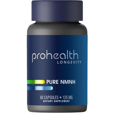 ProHealth Pure NMNH 125 mg | 60 Capsules | Next-Generation NAD+ Support with UthPeak™ Crystalline NMNH for Sustained Cellular Energy, Healthy Aging & Vitality | USA GMP-Manufactured ProHealthAu supplements
