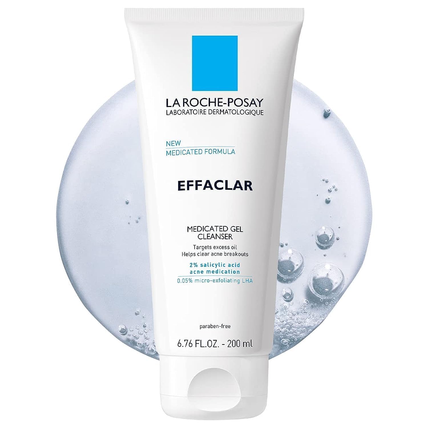 La Roche-Posay Effaclar Medicated Gel Facial Cleanser, Foaming Acne Face La Roche-PosayAu supplements