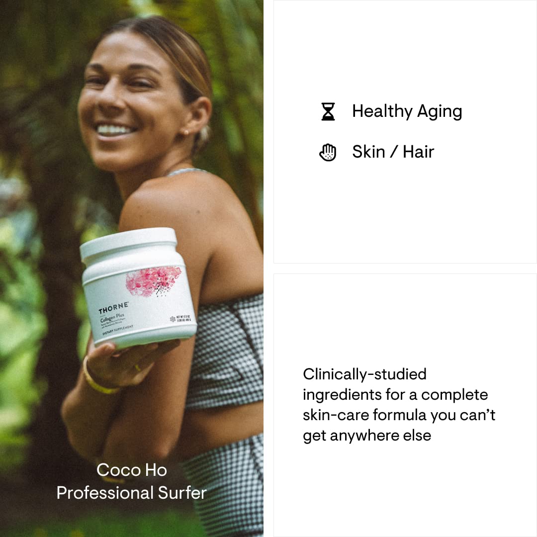 THORNE Collagen Plus - Collagen Peptides Powder with Nicotinamide Riboside THORNEUS supplements