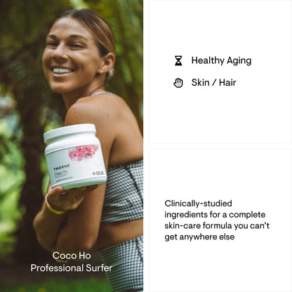 THORNE Collagen Plus - Collagen Peptides Powder with Nicotinamide Riboside THORNEUS supplements