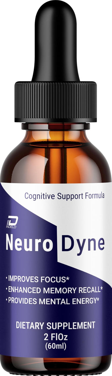 Neurodyne Liquid Drops – Neuro Dyne Natural Liquid Dietary Natural Blend Supplement (1 Pack – 1 Month Supply) IndeloAu supplements