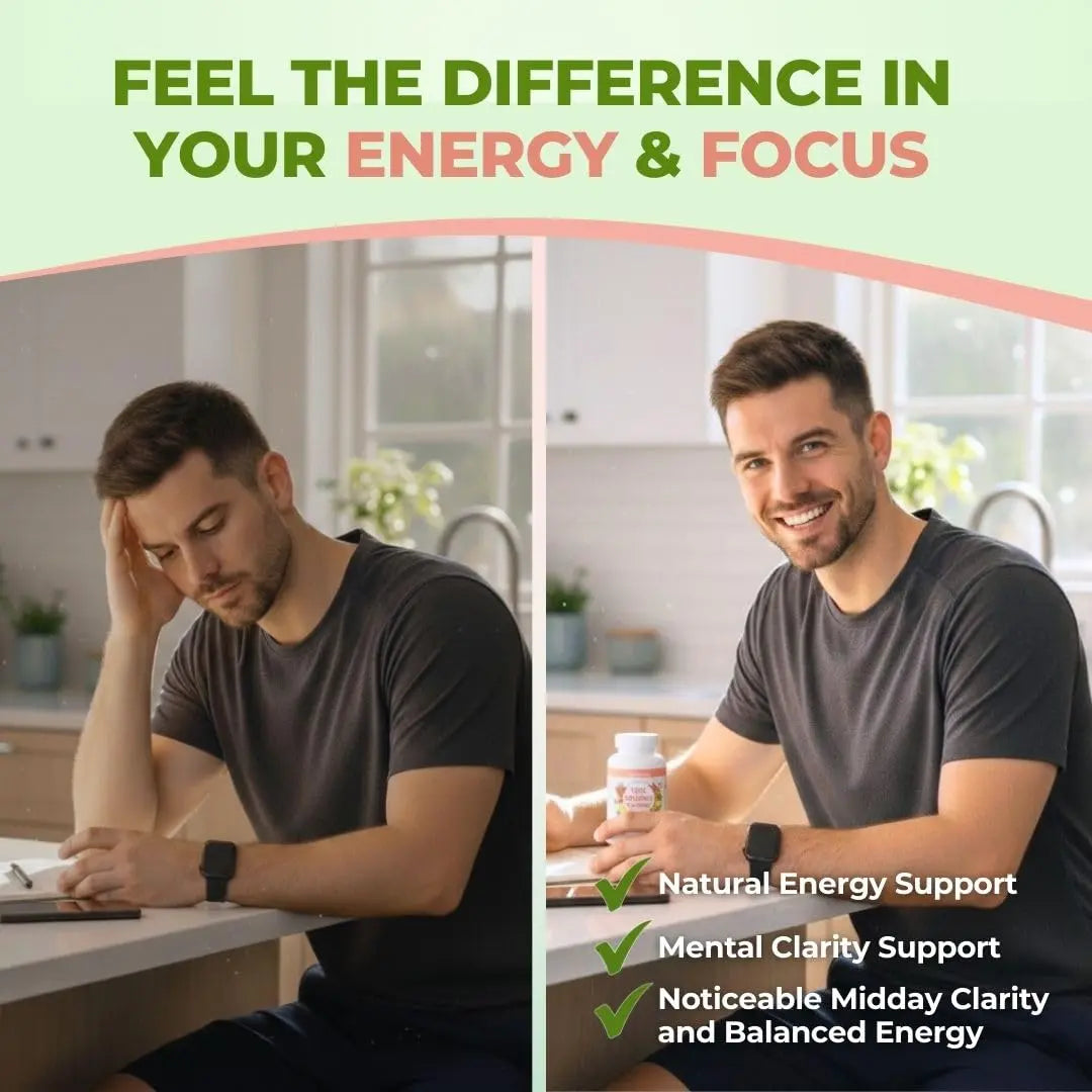 Vital Super Fruits & Veggies - Daily Superfood Capsules for Adults - Fruit & Vegetable Supplements to Boost Immunity & Energy - 2-in-1 Formula for Overall Wellness VITAL NUTRITIVEnz supplements