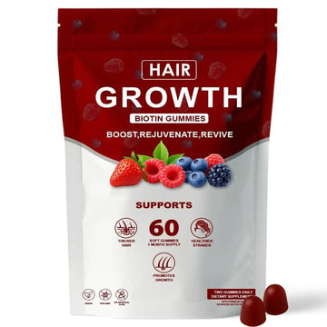 Neonomicon Lumin Hair Growth Gummies – with Biotin, Vitamin C & E, Rosemary, Saw Palmetto – Supports Healthy Hair Growth & Strength NeonomiconAu supplements