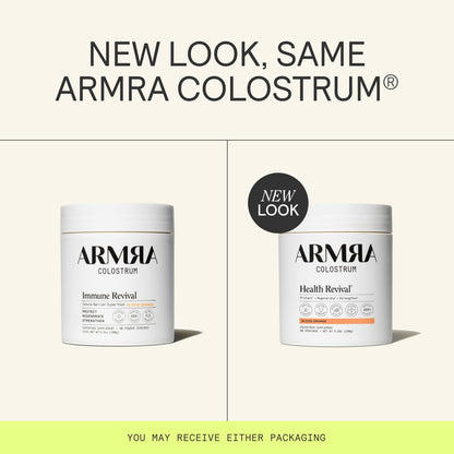 ARMRA Colostrum Powder | Blood Orange | Gut Health & Bloating | Skin & Hair | Immunity | Keto, Gluten & Fat-Free | 90 Servings ARMRAUS supplements