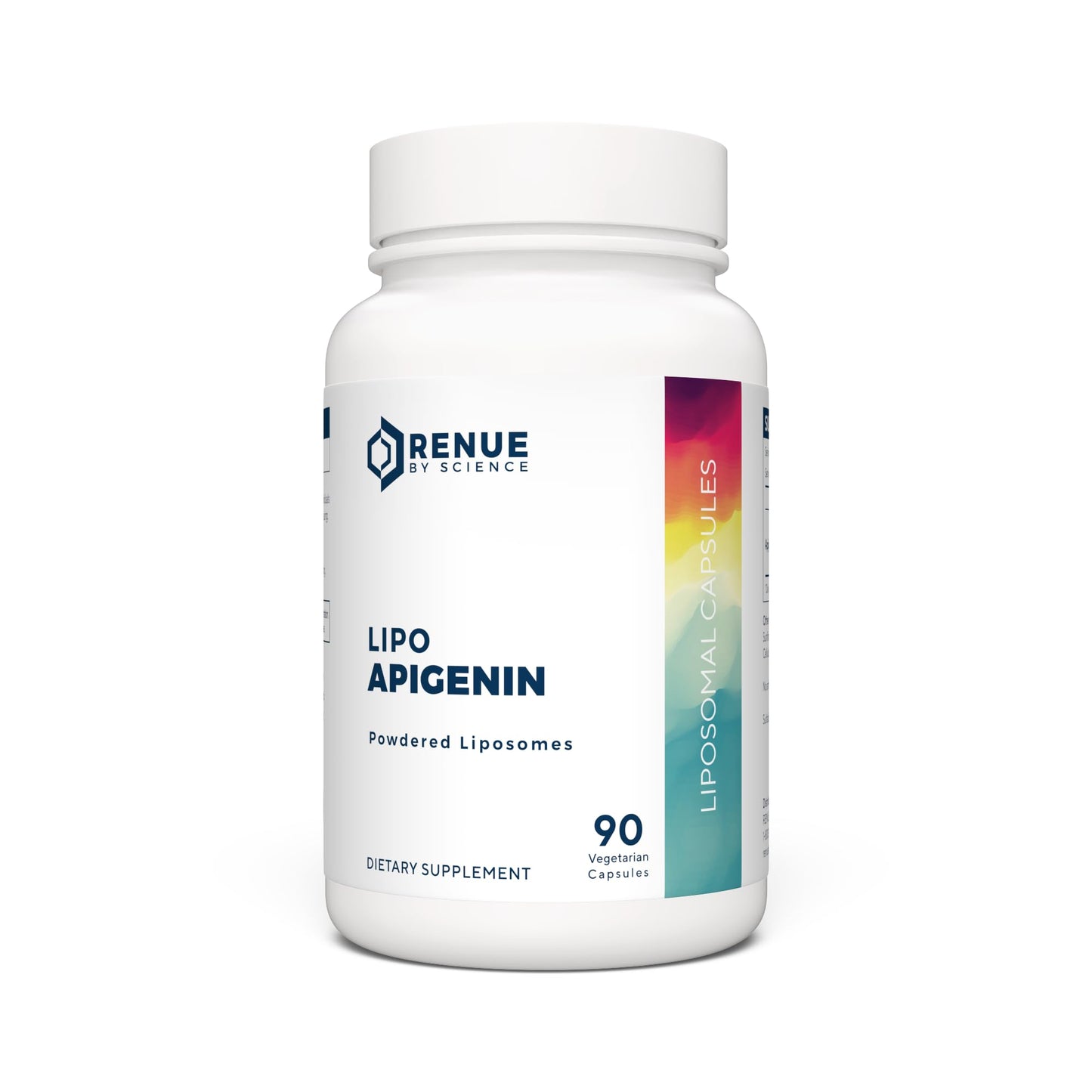 Renue By Science Apigenin | High Strength Liposomal Apigenin Supplement | 90 Apagenine Capsules - 75mg Apigenin per Serving | Non-GMO & Allergen Free | Made in The USA Third-Party Tested Renue By ScienceUS supplements