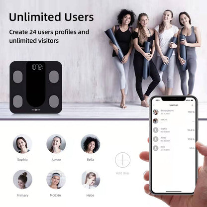 RunSTAR Smart Scale for Body Weight, Digital Bathroom Scale BMI Weighing Body Fat Scale runstarUS supplements