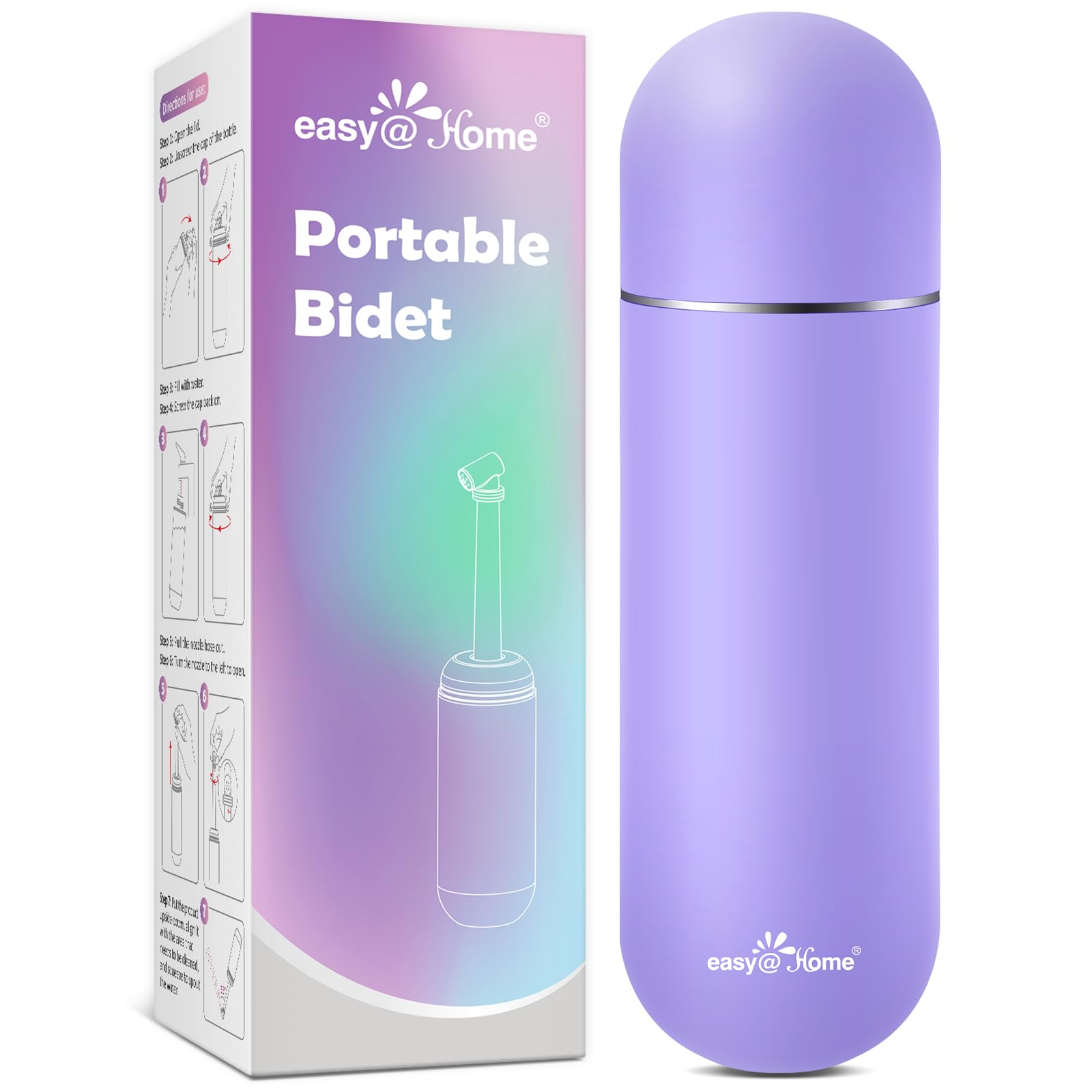 Portable Peri Bottle for Postpartum & Perineal Care: Easy@Home Handheld Bidet Perfect for Personal Easy@HomeAu supplements