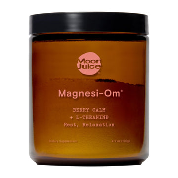 Moon Juice Magnesi-Om Magnesium Powder Supplement - Chelated Magnesium Complex + L-Theanine Blend for Rest, Relaxation & Regularity