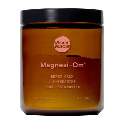 Moon Juice Magnesi-Om Magnesium Powder Supplement - Chelated Magnesium Complex + L-Theanine Blend for Rest, Relaxation & Regularity Moon JuiceUS supplements