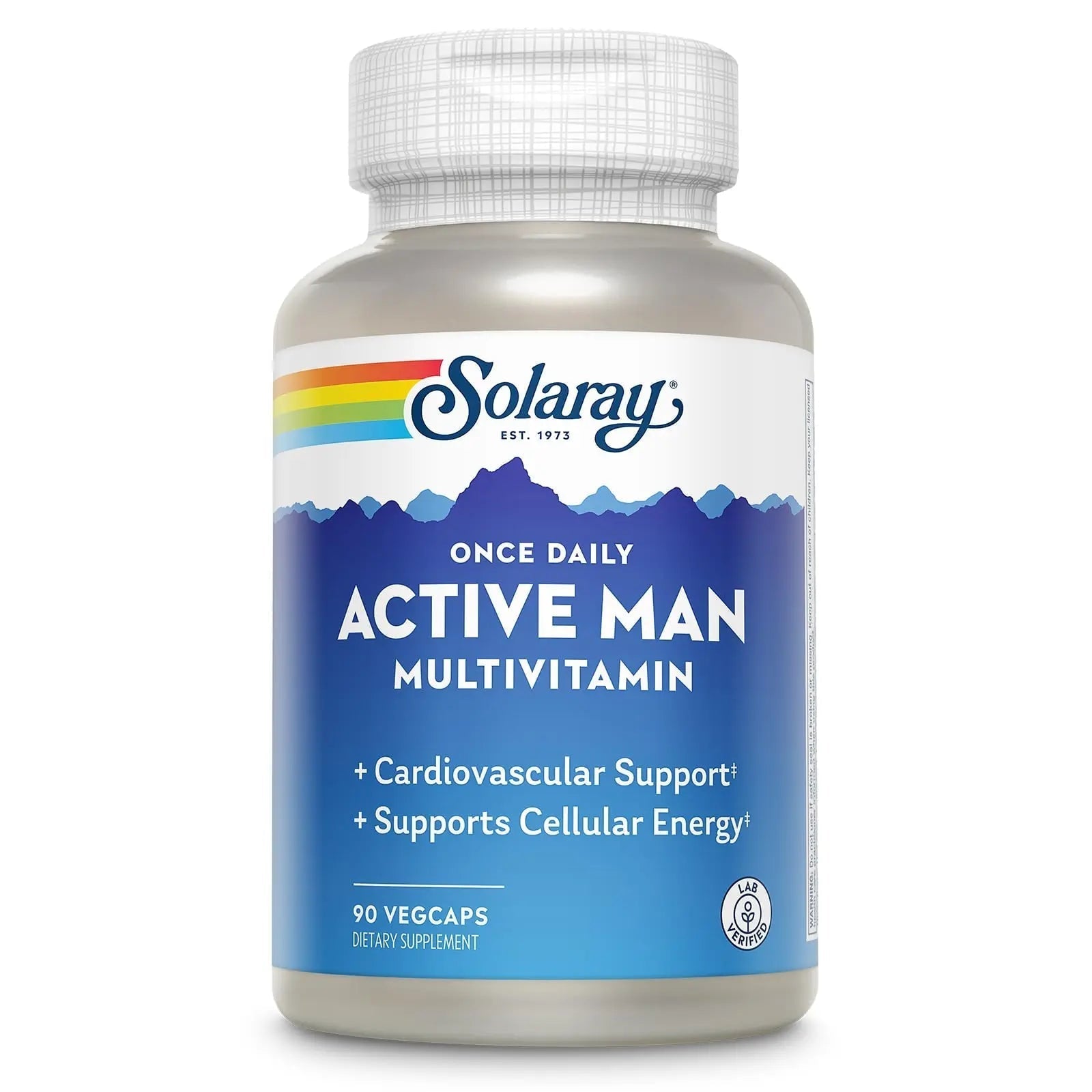 SOLARAY Once Daily Active Man Multivitamin - Cellular Energy and Immune Support Supplement w/Vitamin D, Vitamin C, B12, B6, Zinc, Lutein SOLARAYAu supplements