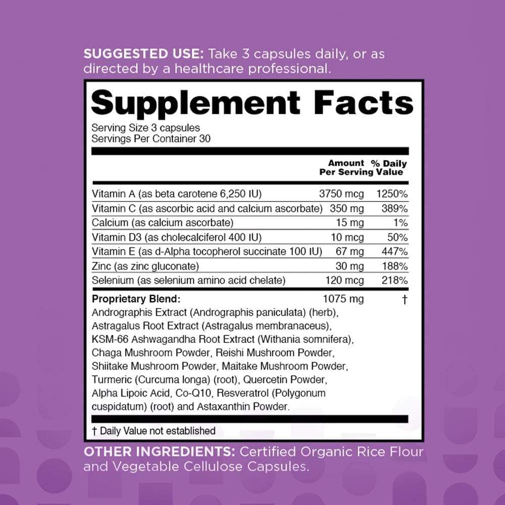 nbpure Immune+ Daily Immune System Supplement Boost, Immunity Supplement, 90 Count nbpureAu supplements
