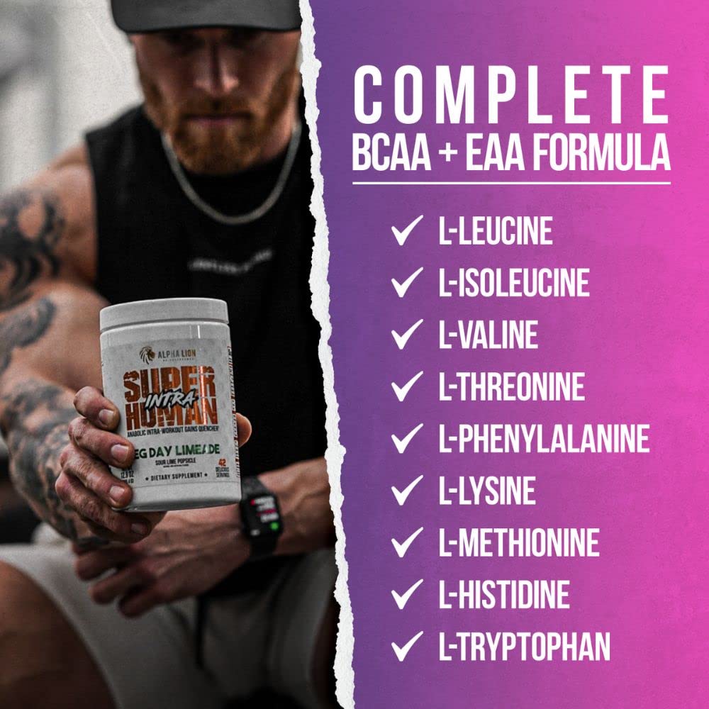 Alpha Lion Superhuman Intra Workout Powder for Men & Women, Amino Acids Drink ALPHA LIONAu supplements