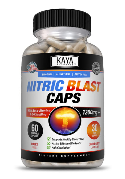 Kaya Naturals - Nitric Blast Potent All-Natural Herbal Supplement for Maximum Health Benefits Kaya NaturalsUS supplements