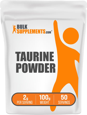 BULKSUPPLEMENTS.COM Taurine Powder - Taurine Supplement, Taurine 2000mg BULKSUPPLEMENTS.COMUS supplements