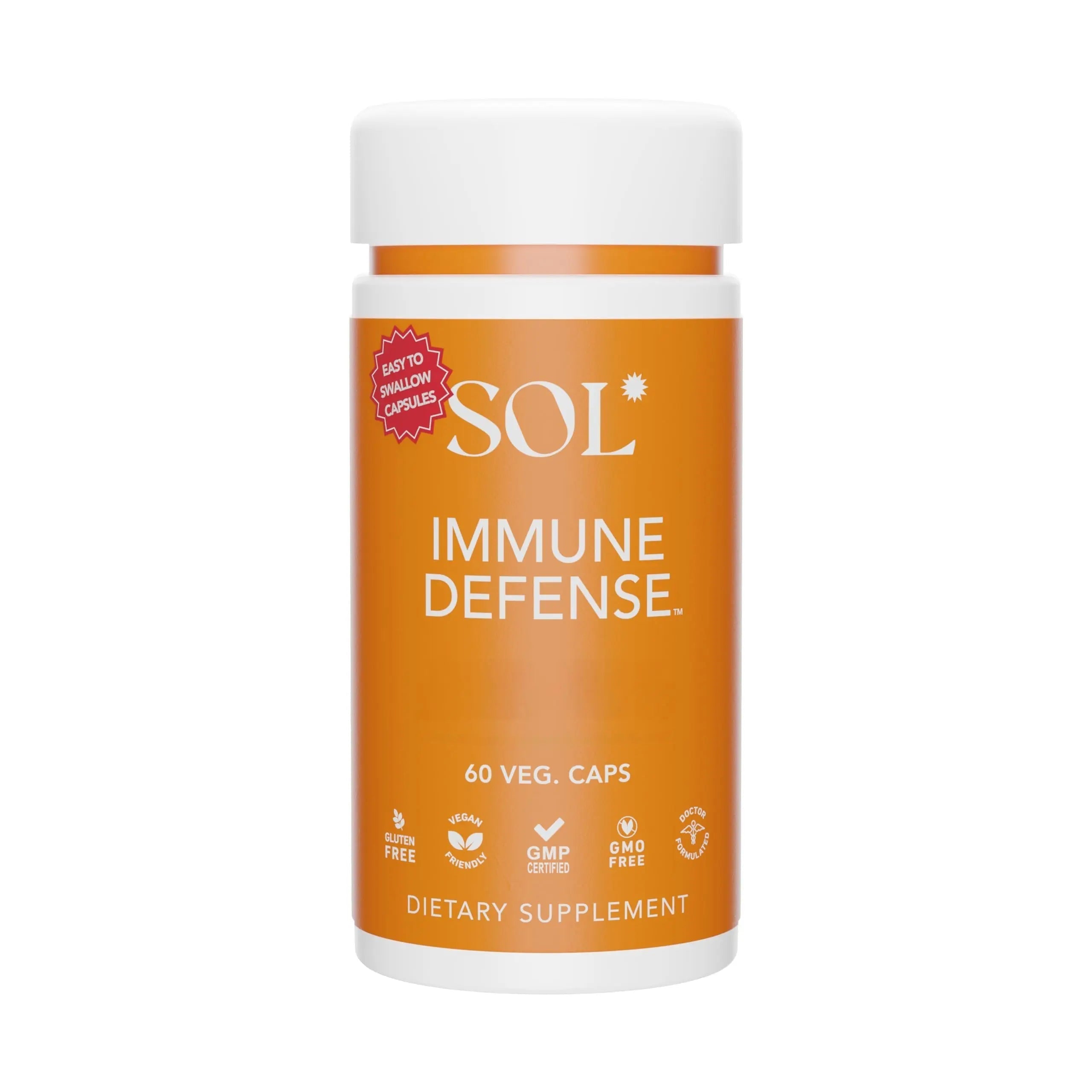 Immune Defense Supplement: Clears Allergens, Builds Strong Immune System, 15X More Powerful, Astragalus, Goto Kola, Andrographis Sol NutritionAu supplements