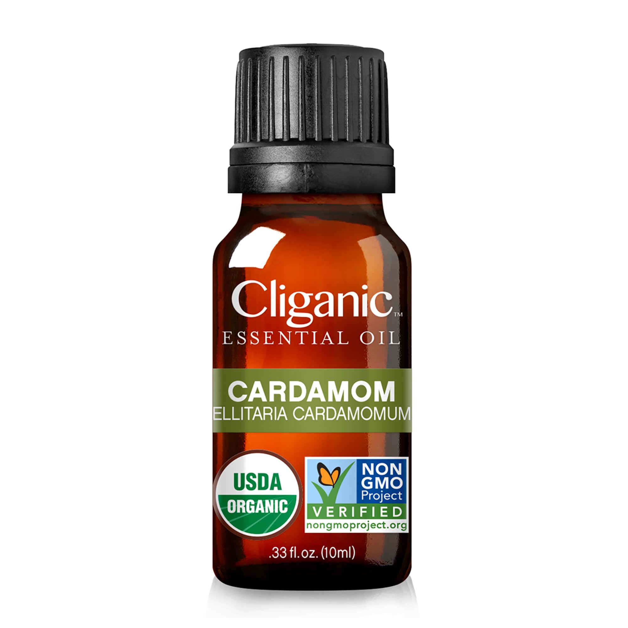 Cliganic Organic Cardamom Essential Oil - 100% Pure Natural for Aromatherapy Diffuser CliganicAu supplements