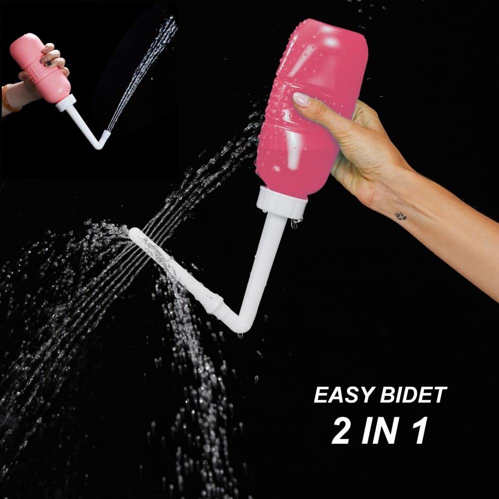 2-in-1 Douche Bottle for Women Vaginal Cleansing System + Portable Bidet Travel Bidet Bottle AQUAMASTERAu supplements
