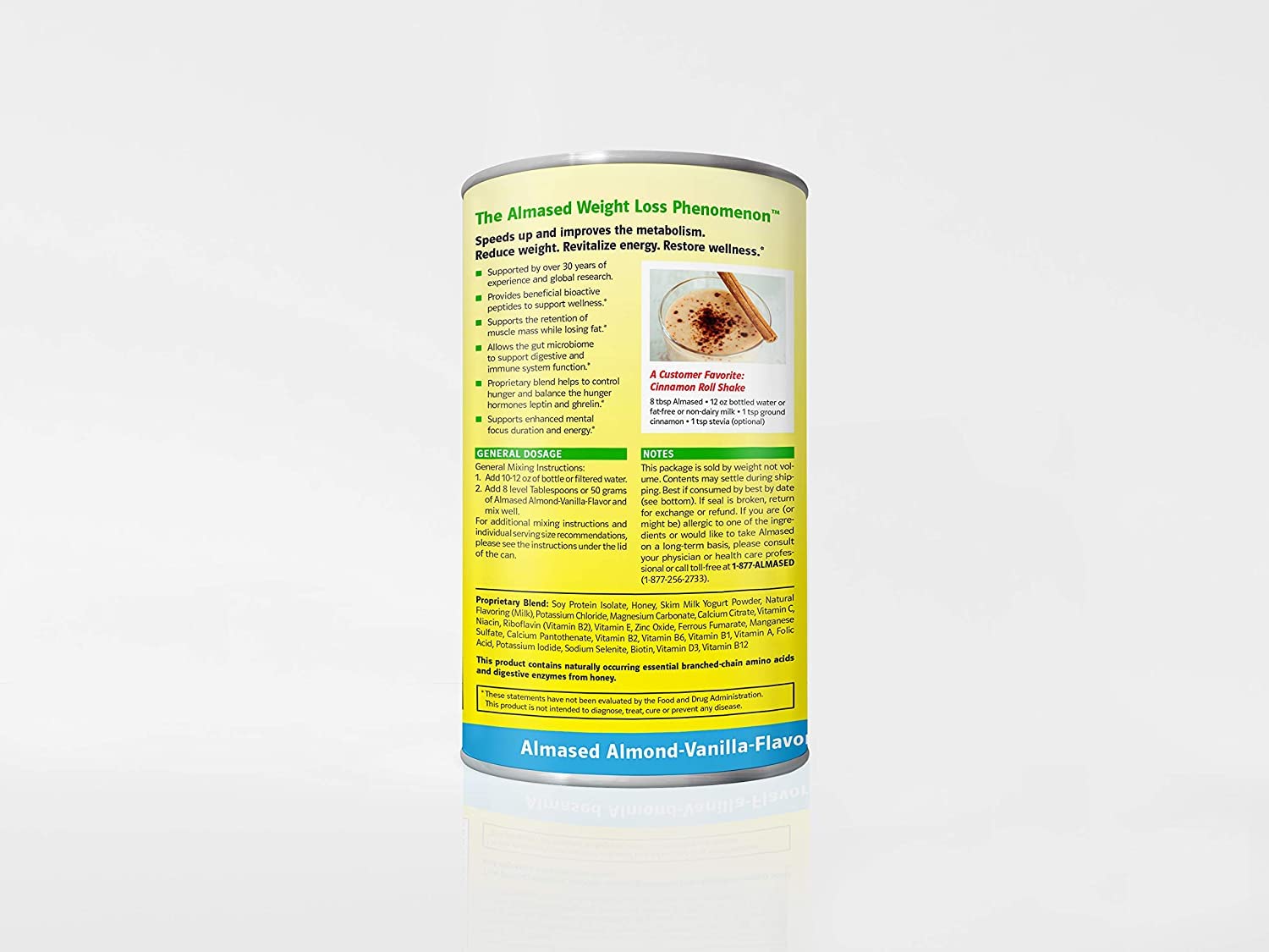 Almased Vanilla shakes – Gluten-Free, non-GMO Powder – Boost High Protein, Vanilla Flavor AlmasedAu supplements