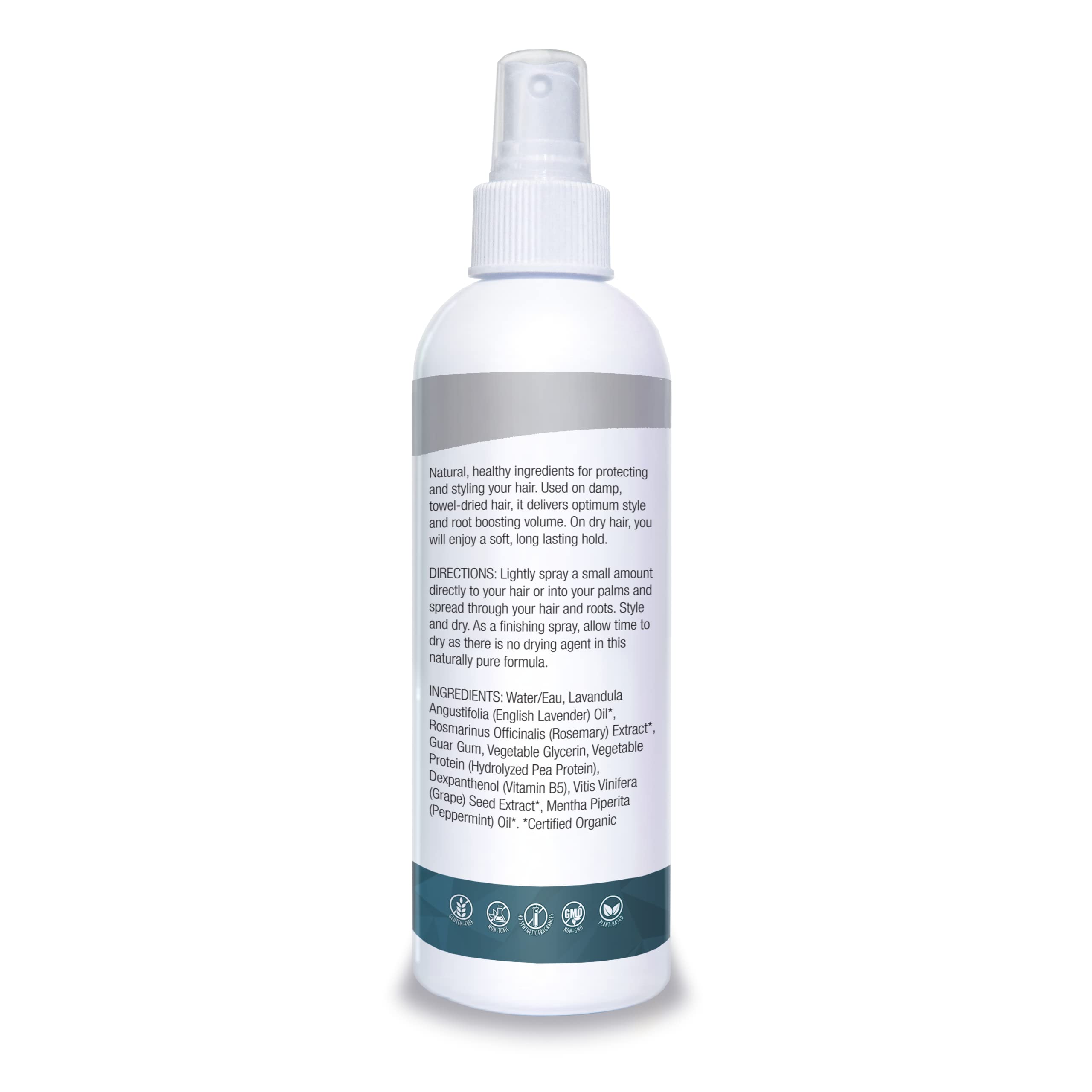 Organic Excellence Wild Mint Styling Spray, Alcohol-Free, pH Neutral, 8 Ounce Organic ExcellenceAu supplements