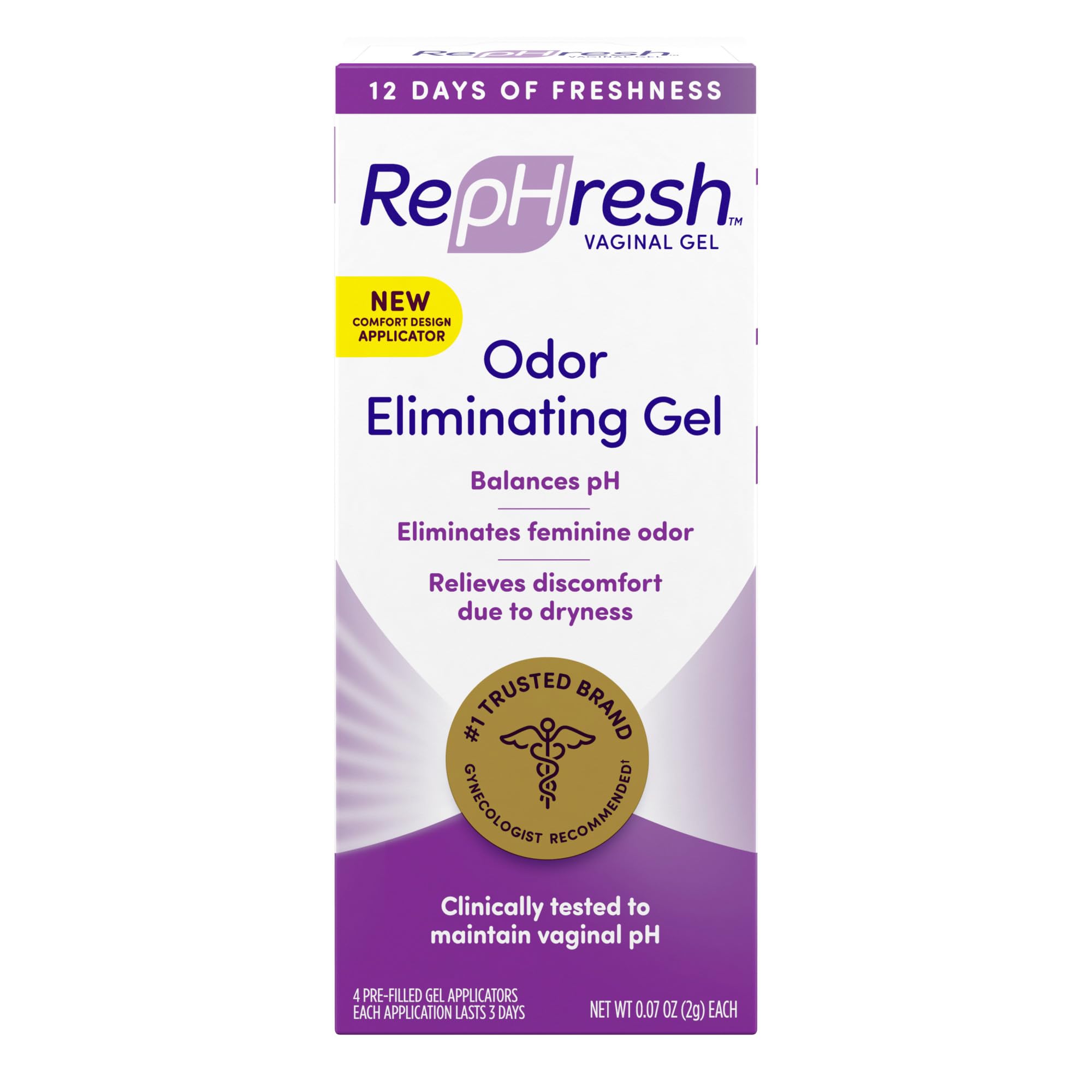 RepHresh Odor Eliminating Vaginal Gel, 4ct (0.07oz) RepHreshAu supplements