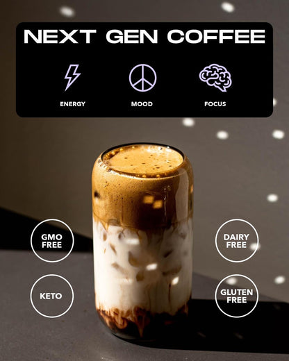 The Mushroom Latte by Everyday Dose | Premium Coffee Extract with Grass-Fed Collagen Everyday DoseUS supplements