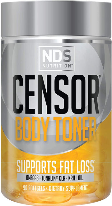 Censor NDS Nutrition Fat Loss and Body Toner with CLA, Fish Oil, Safflower and Omega 3-6-9 Blend CensorUS supplements