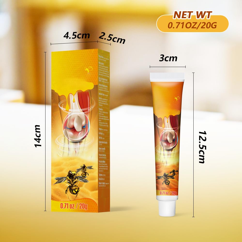 6 Pack Beevenom New Zealand Bee Venom Gel, Bee Venom Cream New Zealand Gel Joint Cream of Neck, Knee, Shoulder, Waist, Leg TW23 FEDRUGAO-1207-1 GYMZSJAu supplements