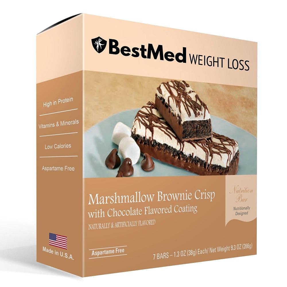 BestMed - High Protein Snack Bar - Low-Carb, 10g Protein, Low Sugar, Low Calorie BestMed Weight LossUS supplements