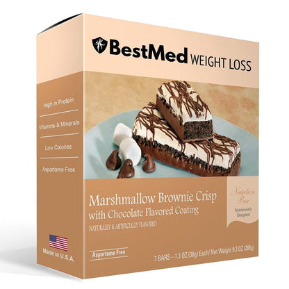 BestMed - High Protein Snack Bar - Low-Carb, 10g Protein, Low Sugar, Low Calorie BestMed Weight LossUS supplements