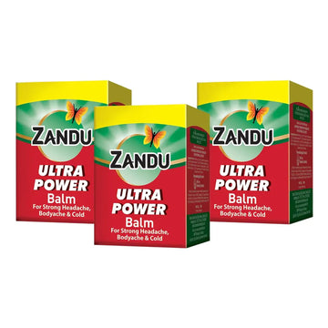 Zandu Ultra Red Balm | Ayurvedic Balm with Menthol, Camphor, Eucalyptus Oil | Relieves from Bodyache, Cold & Muscle Stiffness | Non Greasy & Fast Acting | 0.85 Fl Oz (Pack of 1) ZanduAu supplements