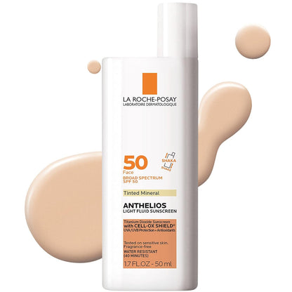 La Roche-Posay Anthelios Tinted Sunscreen SPF 50, Ultra-Light Fluid La Roche-PosayUS supplements