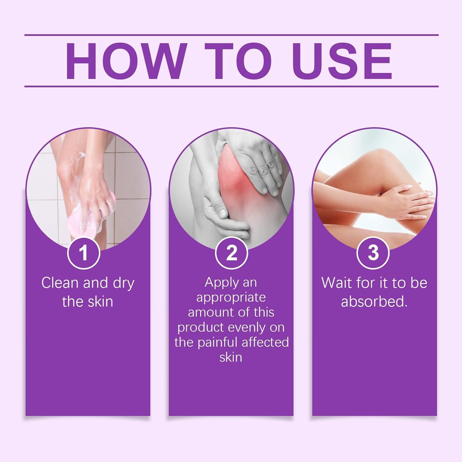 TIMLIFE 2PCS Joint Purple Gel, Purple Relief Soothing Massage Cream,Joint Activities Throughout The Body, Soothes Knees, Lumbar, Neck, Hands, and Feet TIMLIFEAu supplements