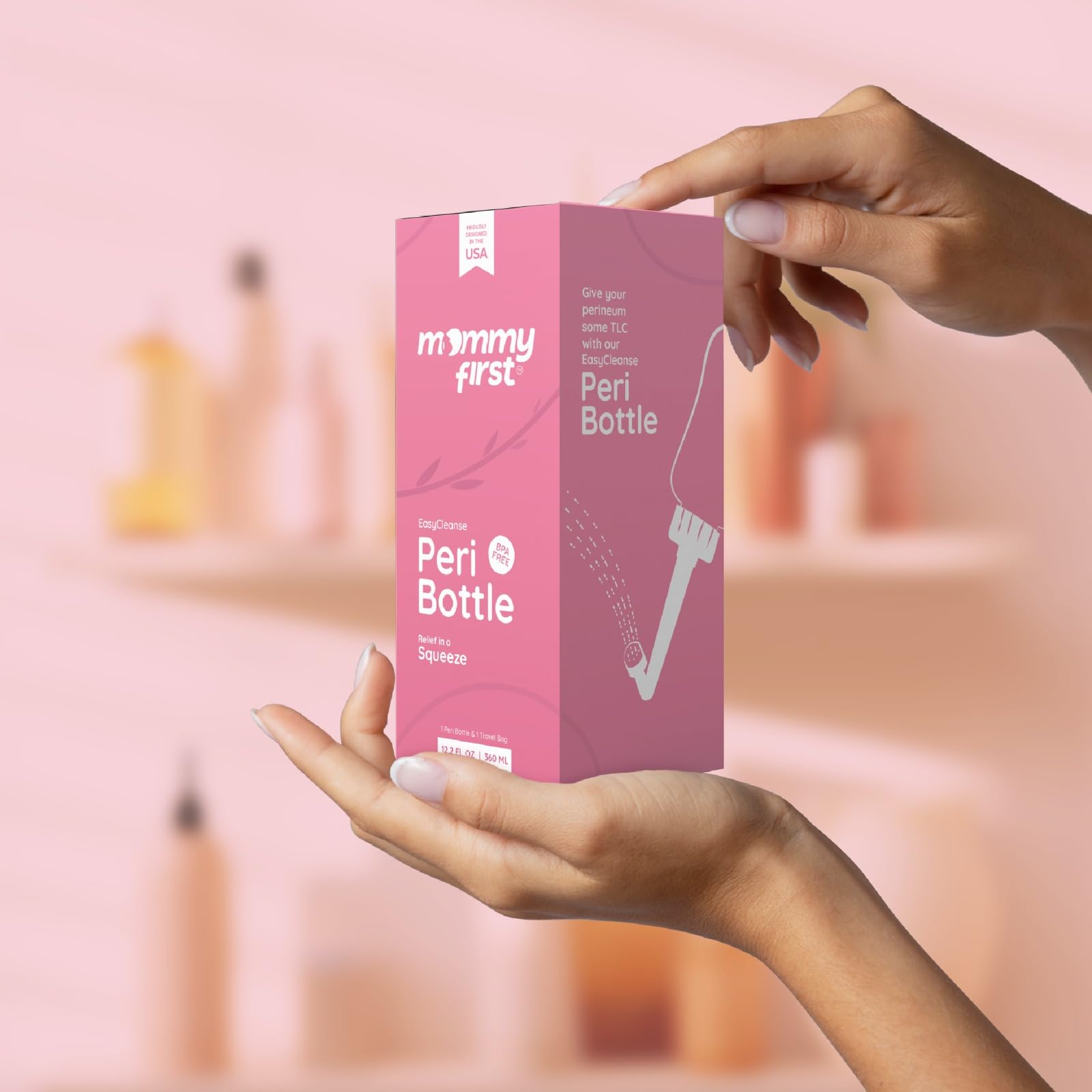 Peri Bottle for Postpartum Care from Mommy First™ | Upside Down Bottle for Perineal Cleansing and Recovery Mommy FirstAu supplements
