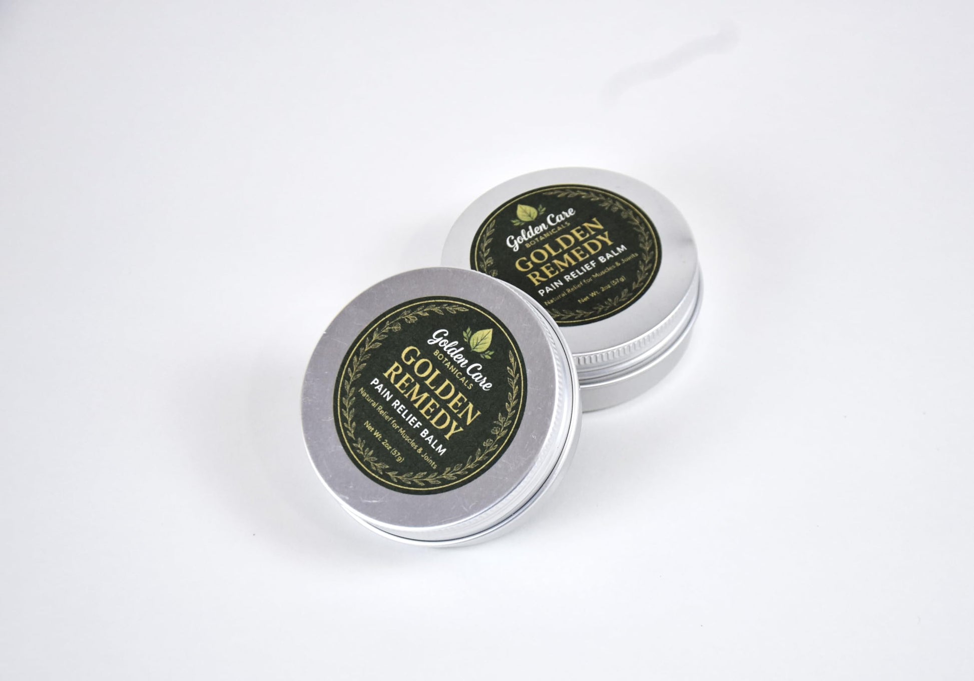 Golden Remedy Pain Balm - Topical Analgesic with Menthol & Camphor - Fast Acting Cooling Formula Golden Care BotanicalsAu supplements