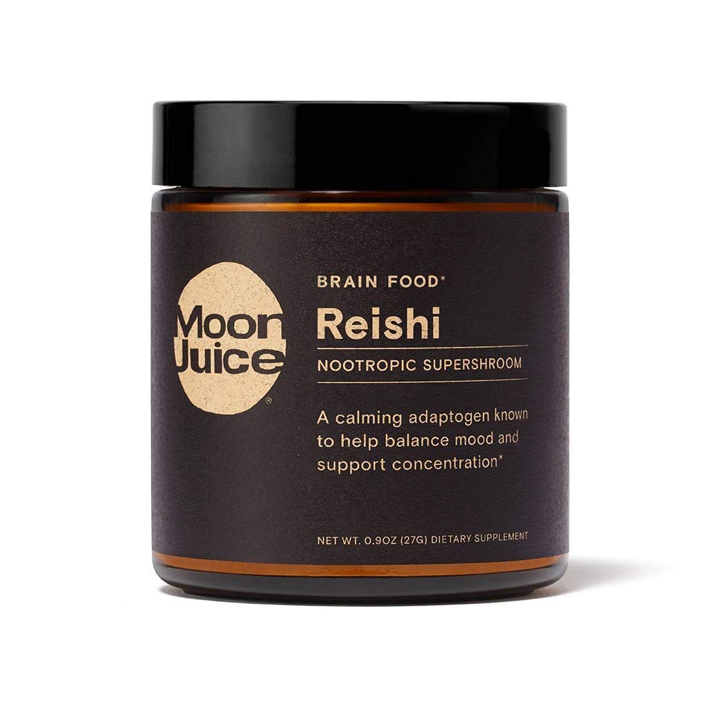 Reishi by Moon Juice - Organic Reishi Mushroom Powder Extract (700mg 1,3 and 1,6 Beta-Glucans per Serving) - Supports Mood, Concentration & Healthy Immune System - Vegan, Non-GMO (1.3oz) Moon JuiceUS supplements