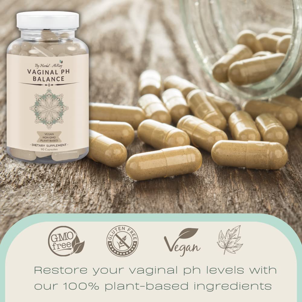 Herbal-avRay Natural Vaginal PH Balance for Women Pills – Supports Vaginal Health Herbal-avRayAu supplements