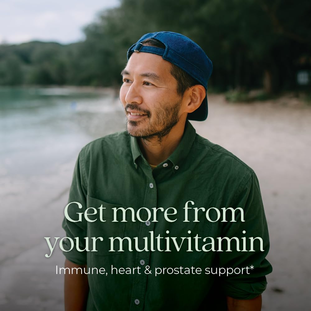 New Chapter Men’s Multivitamin 40+, Extra B6 & B12, D3, Vitamin C & Zinc, Immune, Heart, Cellular Energy, and Brain Health New ChapterAu supplements